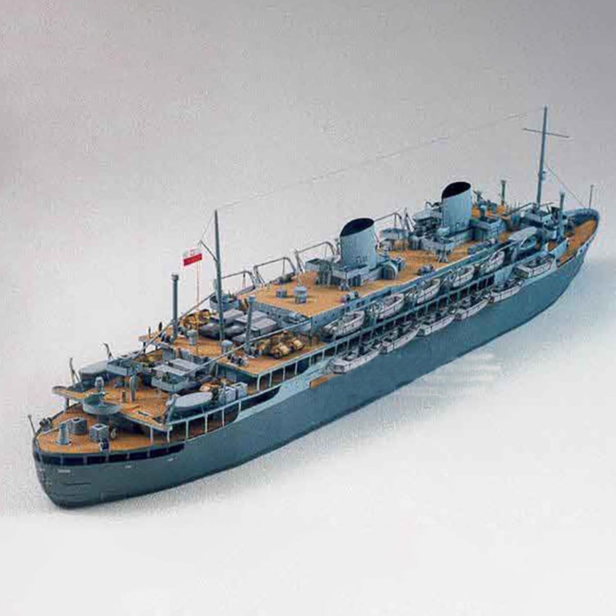 1:400 Scale Model 3D Puzzle Building DIY Cruiser For Desk Home