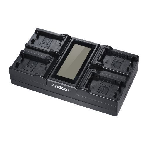Andoer NP-FW50 NPFW50 4-Channel Digital Camera Battery