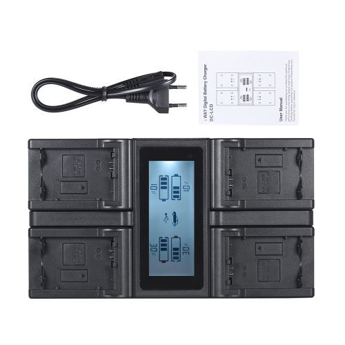Andoer NP-FW50 NPFW50 4-Channel Digital Camera Battery
