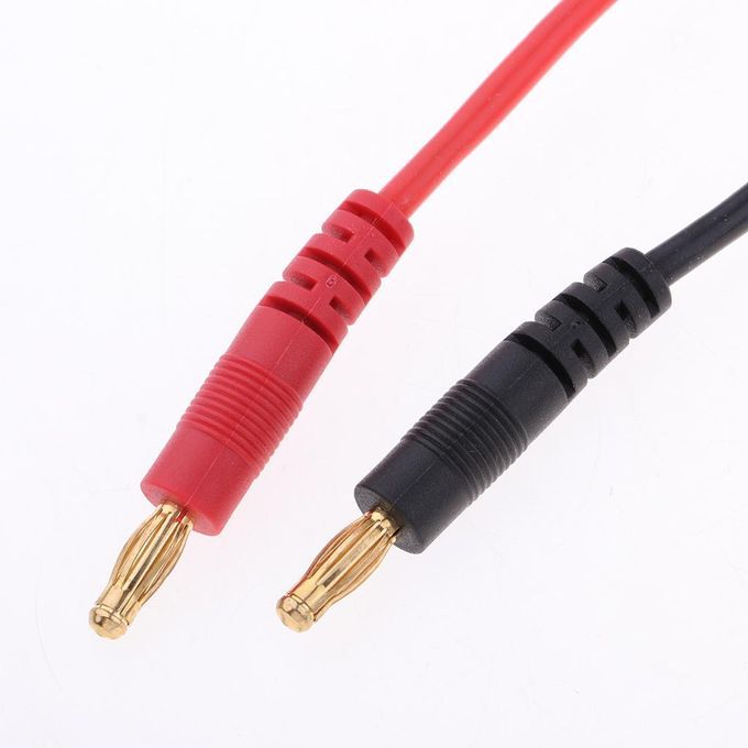 4mm Banana Bullet Connector To Male MPX Cable 14AWG 35cm For B6 B6AC
