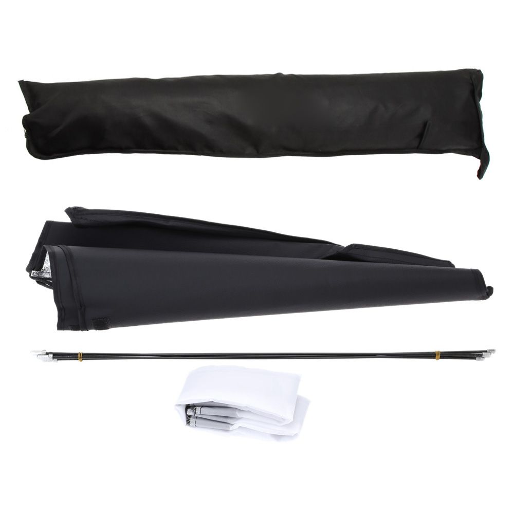 Portable 50 * 70cm / 20" * 28" Umb Rella Softbox Reflector