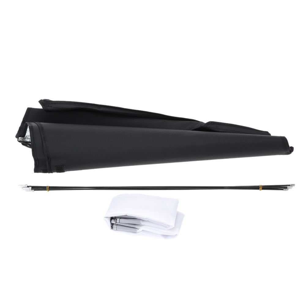 Portable 50 * 70cm / 20" * 28" Umb Rella Softbox Reflector