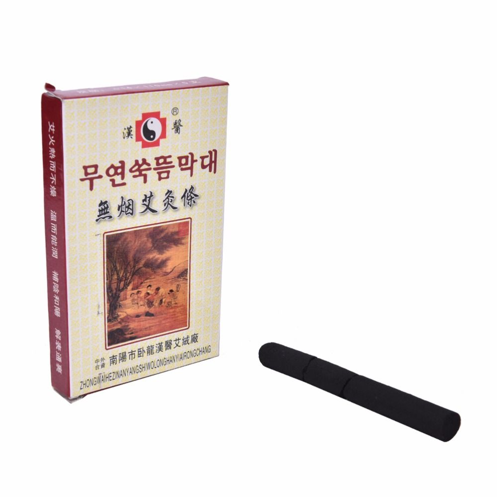 5Pcs/set High Stick The The Health Of Smokeless 14*110mm Improve Black Quality Moxa Body Roll Traditional