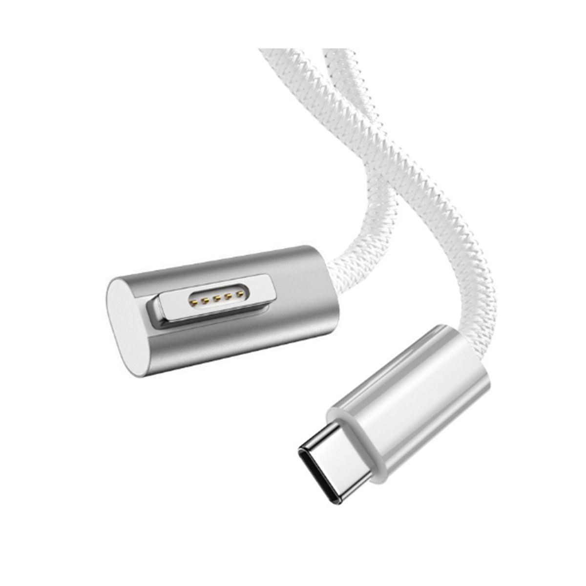 100W Fast Laptop Charging Cable Cord for Air Pro USB C Type C to Magnetic Plug Adapter for Magsafx 2 T