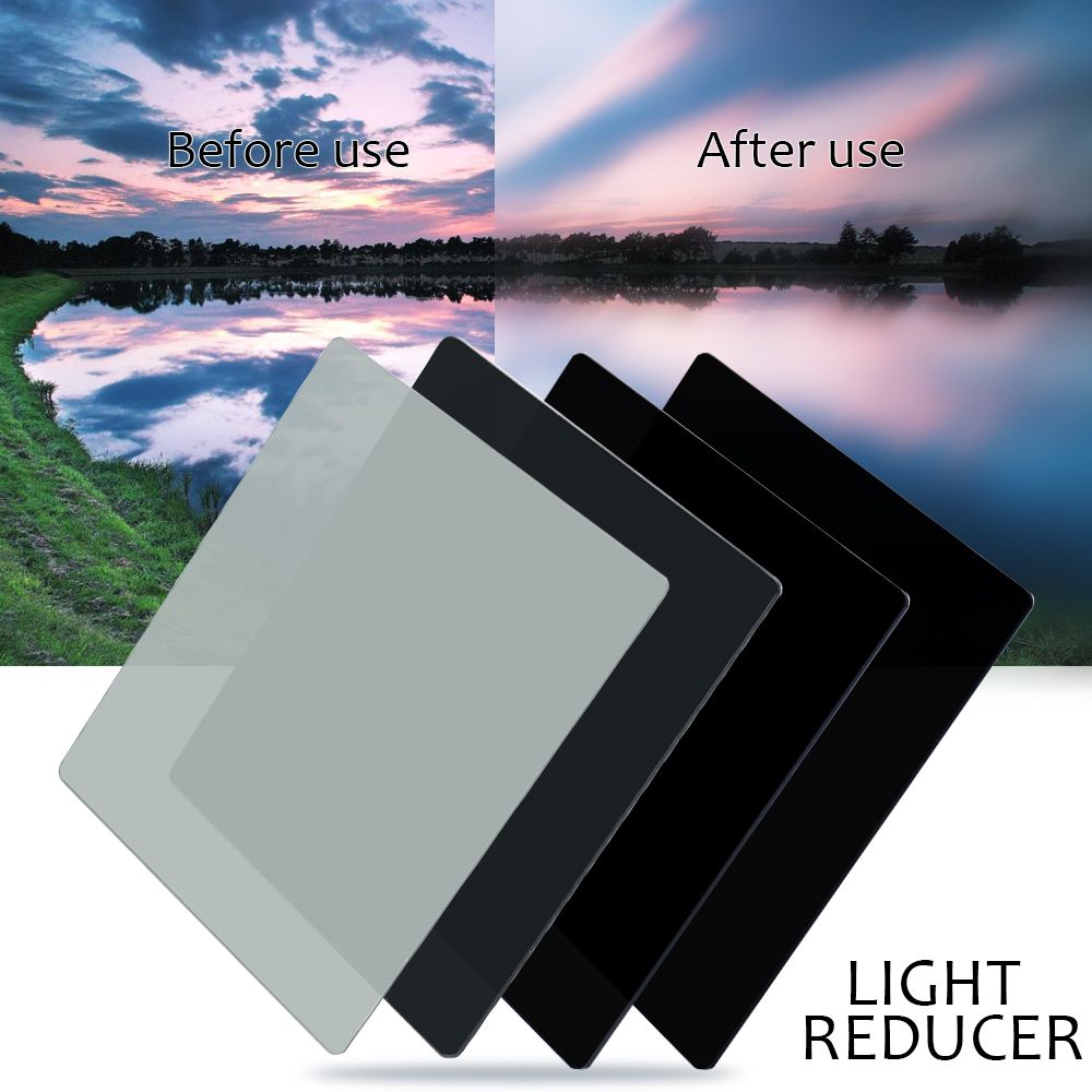 Professional Universal Neutral Density ND2 4 8 16 Filter Kit