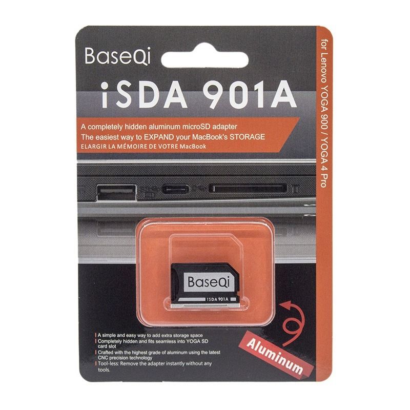Hidden Aluminum Alloy High Speed SD Card Case For Dell Inspiron 7000-7560 15.6 Inch Laptop