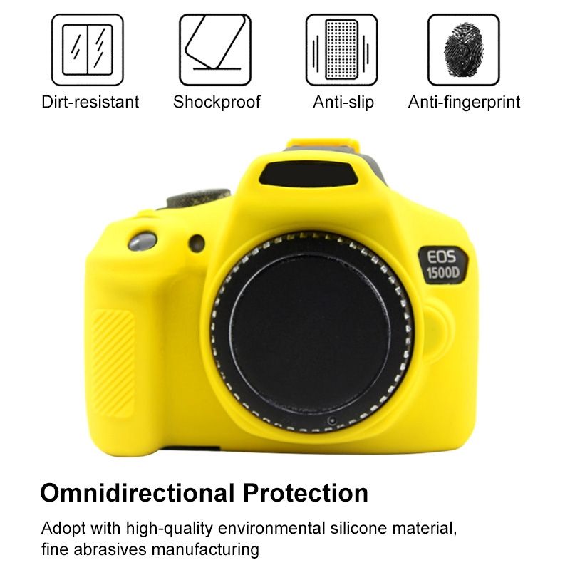 Silicone Protective Case For Canon EOS 1300D / 1500D