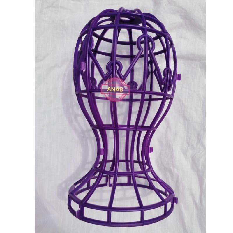 Plastic Wig Display Stand Mannequin