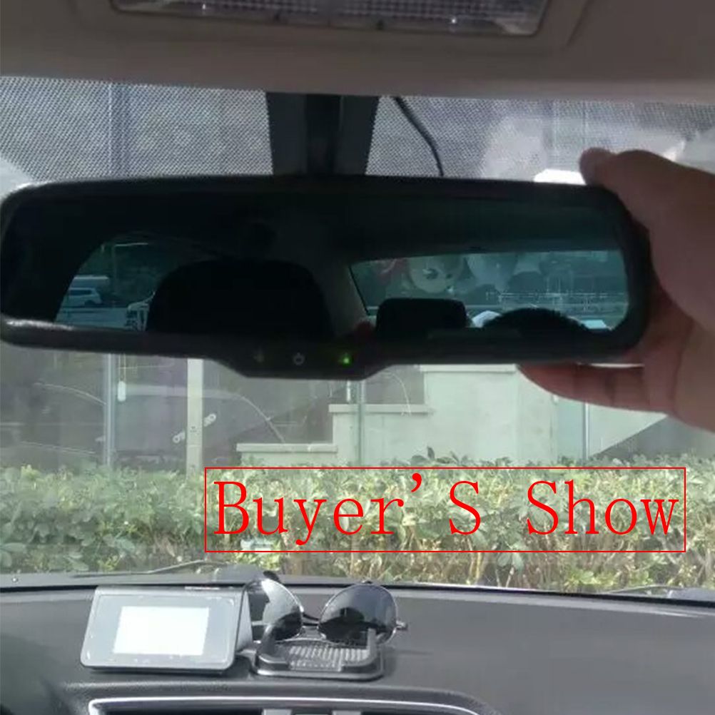 1 Set Universal Car Interior Rearview Mirror Anti-Glare Film Rear View Anti