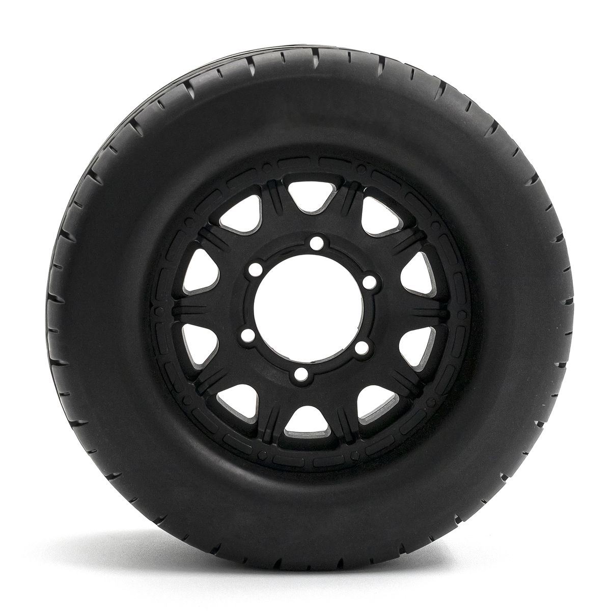 Car Tires With Wheel Rims 4pcs Replacement For 1/10 LOSI