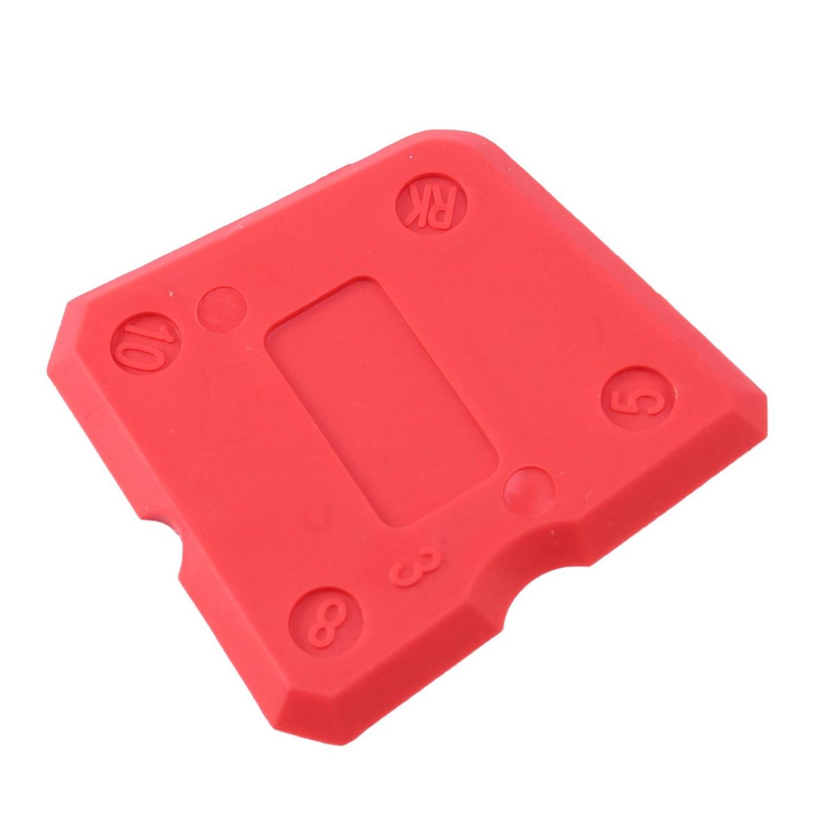 9 Pieces Silicone Sealant Finishing Tools Smoothing Caulking Tool Kit for Kitchen Bathroom Floor Sealing, Red