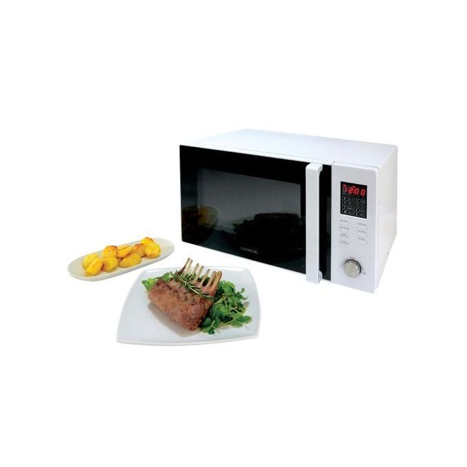 20 Litres Digital Control Microwave With Grill - White