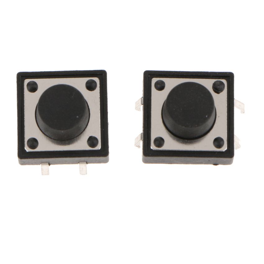 100pcs 12x12x7mm Momentary Tactile Push Button Switch 4-pin For   New