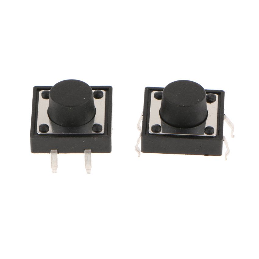 100pcs 12x12x7mm Momentary Tactile Push Button Switch 4-pin For   New