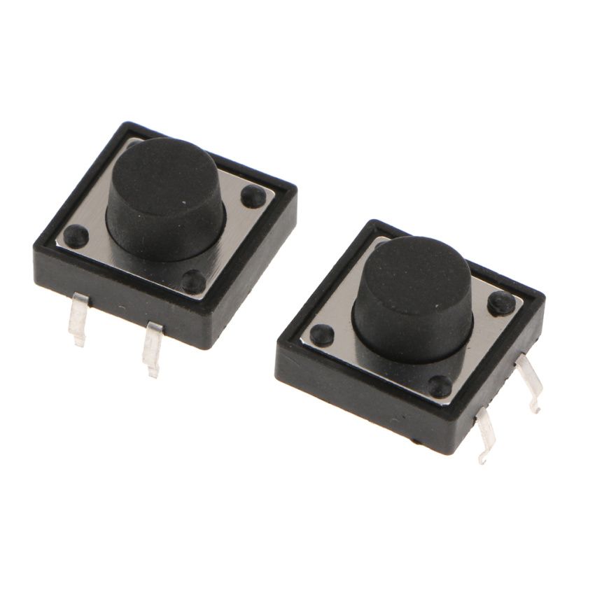 100pcs 12x12x7mm Momentary Tactile Push Button Switch 4-pin For   New
