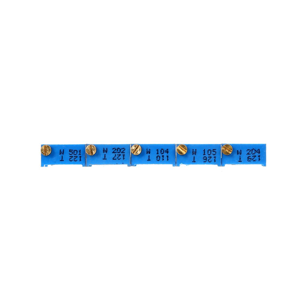 50Pcs 3296W Multiturn Trimmer Potentiometer Kit 3296W High