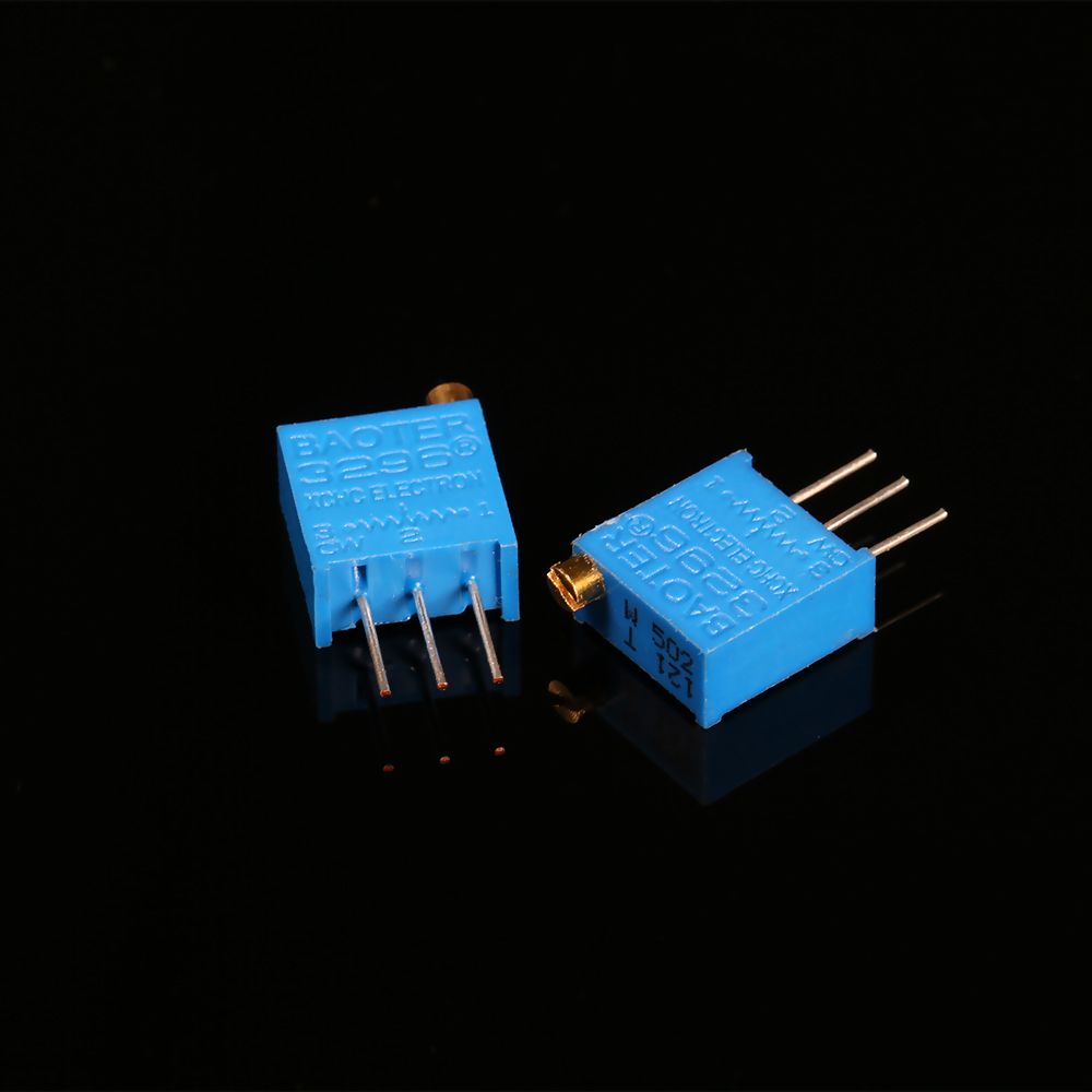 50Pcs 3296W Multiturn Trimmer Potentiometer Kit 3296W High