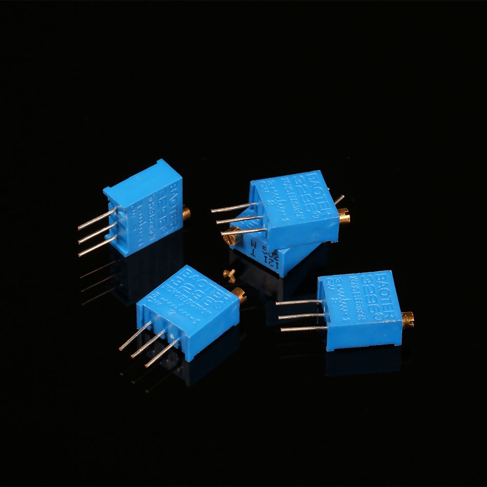 50Pcs 3296W Multiturn Trimmer Potentiometer Kit 3296W High