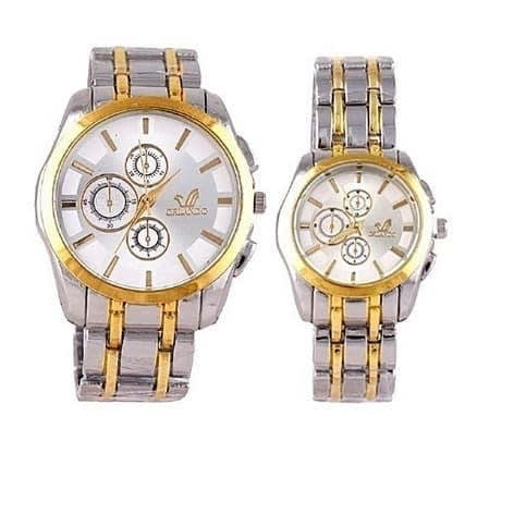 Orlando Couple Dial Wrist Watch