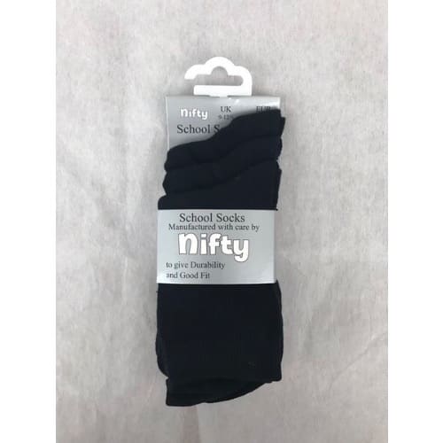 Ankle Socks - 3 Pairs - Black