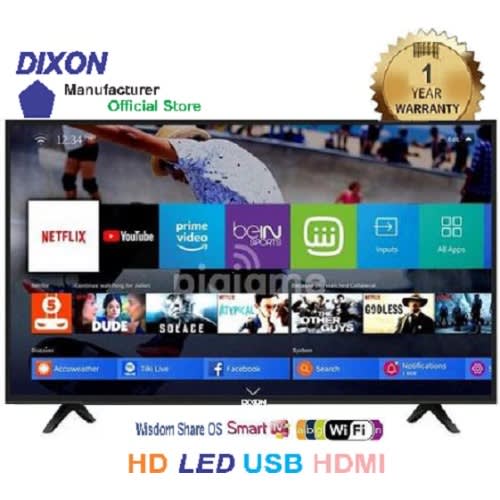 Dixon 43-inches Full Hd Led Smart Tv, Netflix, Youtube, Appstore + Free Wall Mount