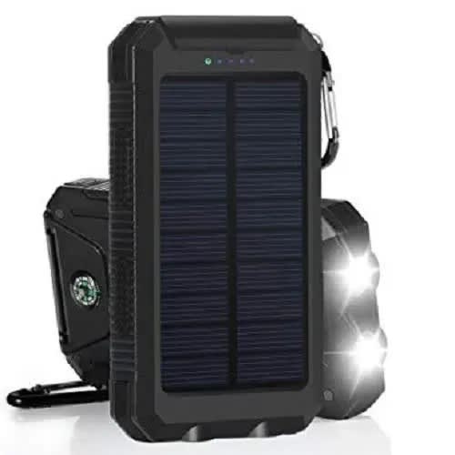 Solar Charger + Power Bank 20000 Mah