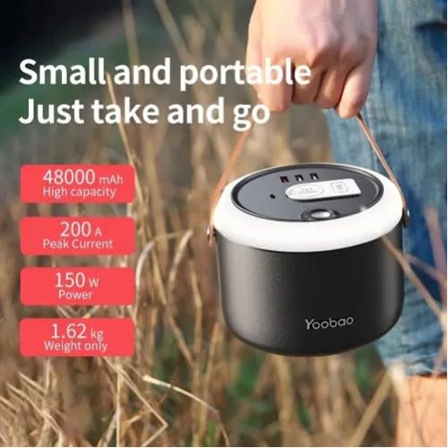 Multi Functional Power Station Pd Quick Charge Power Bank - 48000mah