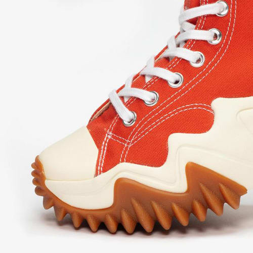 Run Star Motion Hi Sneaker In Red