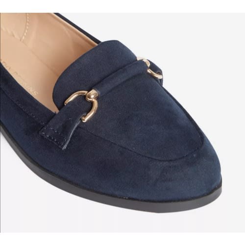Corporate Flat Shoes - Navy