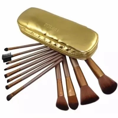 Professional Makeup Brushes - 12 Pcs Set