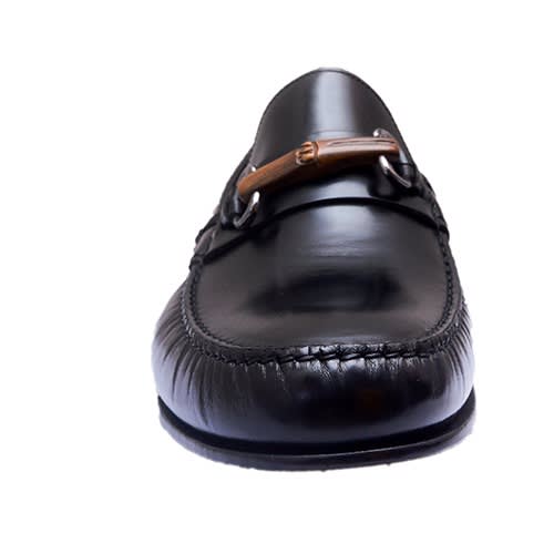 Black Patent With Tusk Accessory