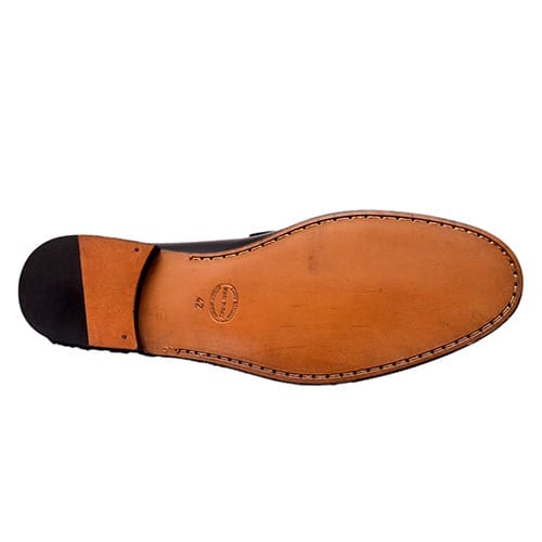 Black Patent With Tusk Accessory