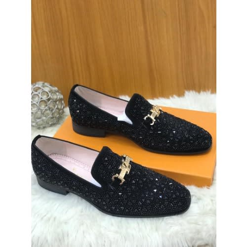 Men Crystal Shoes