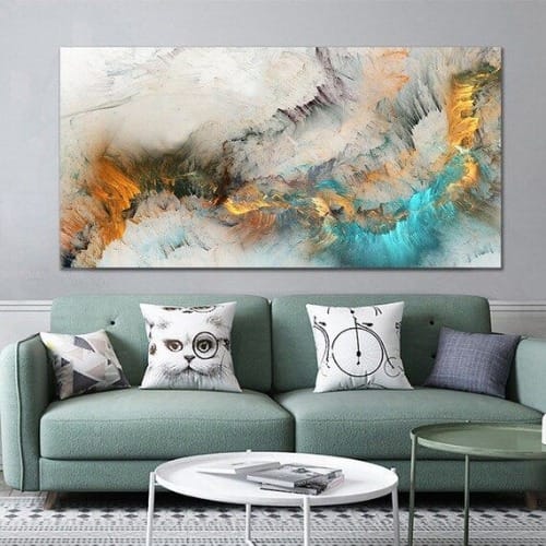Abstract Canvas Frame