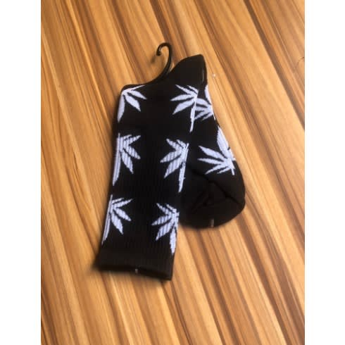 Men's White Black Luxury Cotton Socks