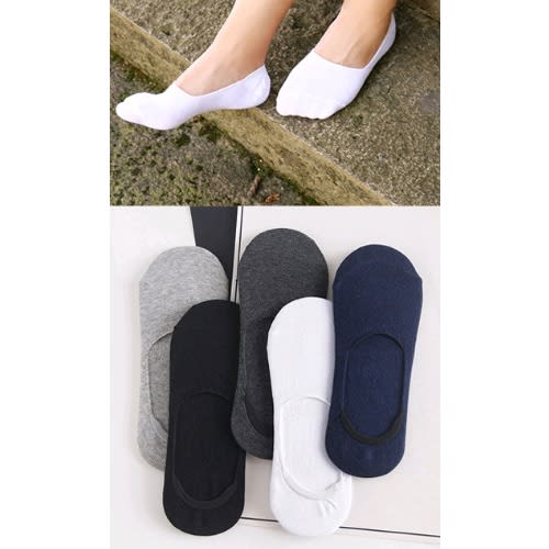 Real Feet Invisible Socks - 5pcs