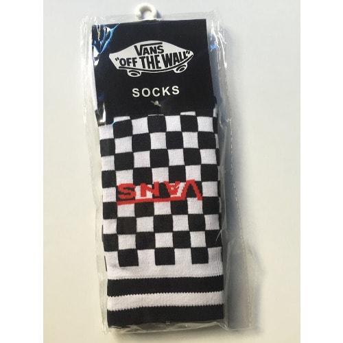 Men's Checkered Luxury Socks - White
