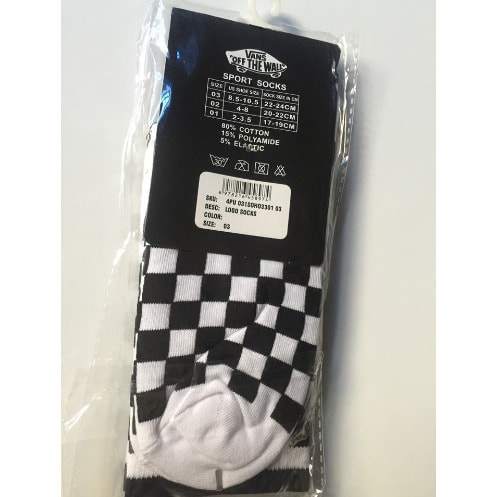 Men's Checkered Luxury Socks - White