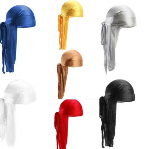 7 In 1 Plain Silky Durags