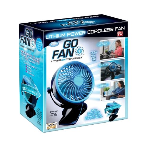 Cordless Rechargeable Go Fan