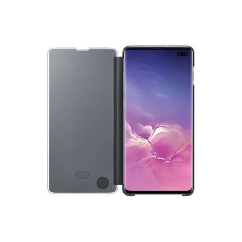 Samsung S10 Plus - S10+ Smart Clear View Cover - Black