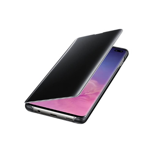 Samsung S10 Plus - S10+ Smart Clear View Cover - Black