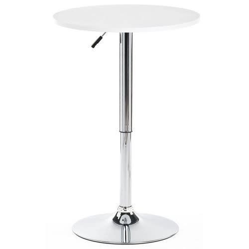 Adjustable 360° Swivel Round Bar Table