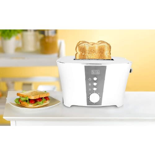2 Slice Cool Touch Toaster - 800W - White