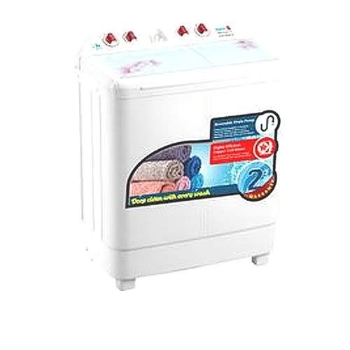6.8kg Twin Tub Semi-automatic Washing Machine - Sfsanttd6.- White