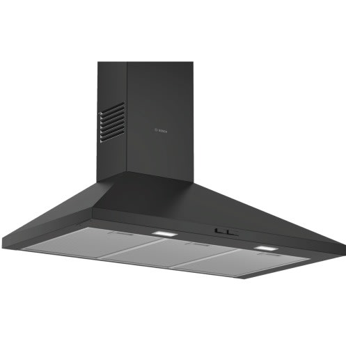 Serie 2 Wall Mounted Cooker Hood - 90cm - Black