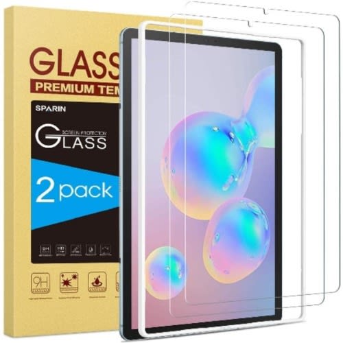 Tempered Glass Screen Protector For Samsung Galaxy Tab S6 - 2pack