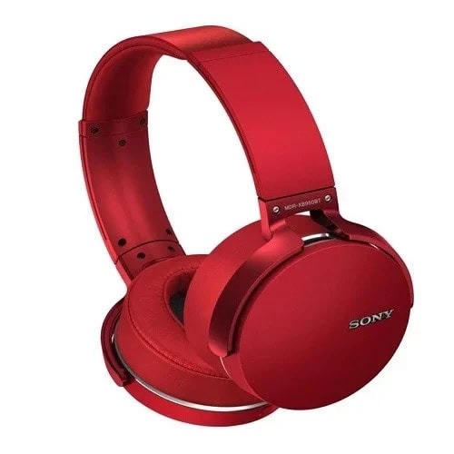 Extra Bass Bluetooth Headphone - Mdr-xb 950bt Red