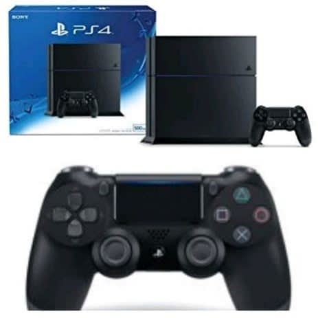 Playstation 4 - 500gb Console - Black + 2 Controller Pads