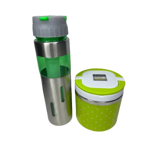 Back To School Food Flask & Water Bottle Combo